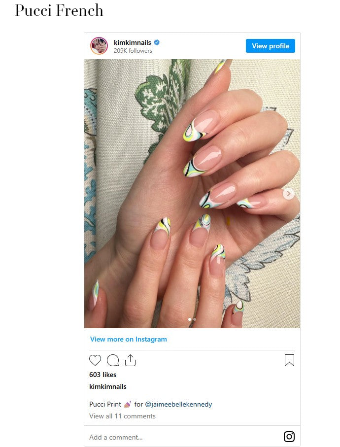 The Prettiest Nail Art You’ll See This Spring - Vogue