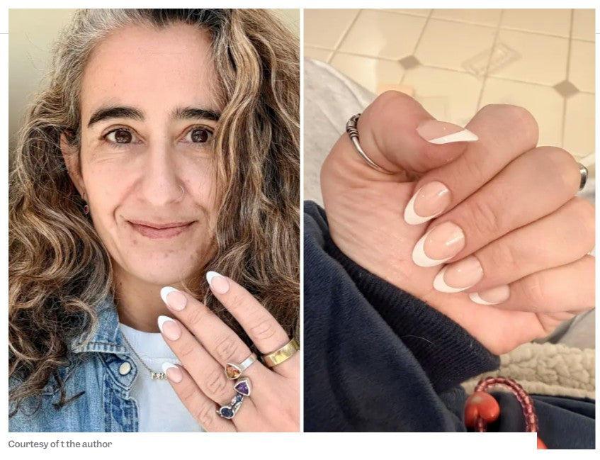 I stopped spending $2,000 a year at the nail salon. A $10 press-on find helps me still feel put together.